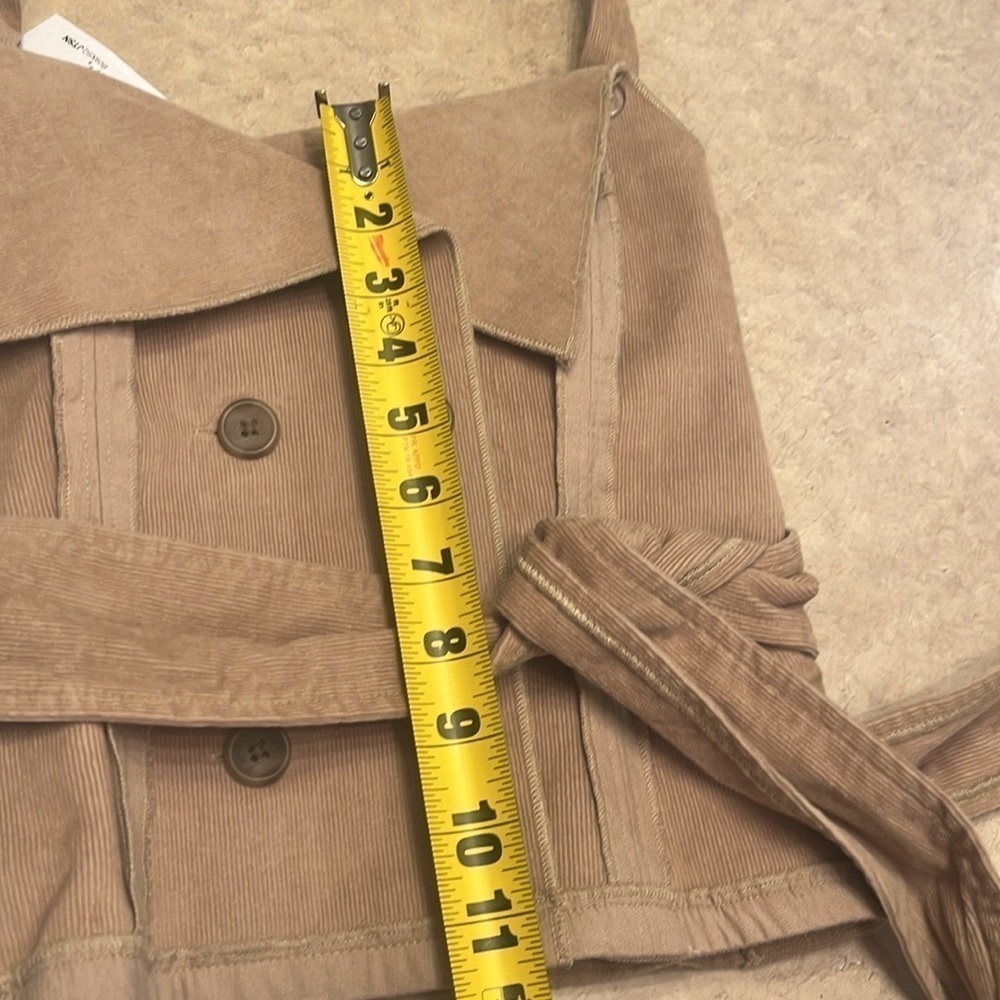 Making the Cut Deconstructed Strapless Corset halter Top size XXS corduroy - Picture 13 of 14